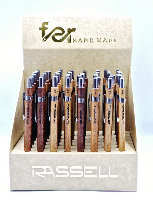 اتود راسل چوبی دست‌ساز