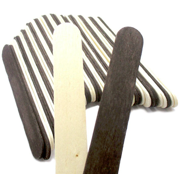 چوب بستنی 2 رنگ