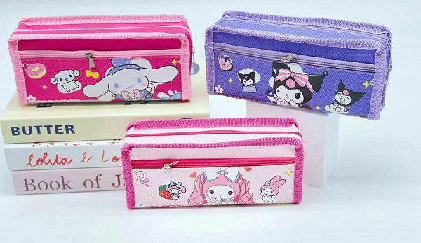 جامدادی کرومی دوزیپ